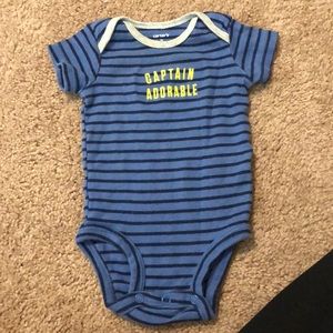 Carters captain adorable onesie